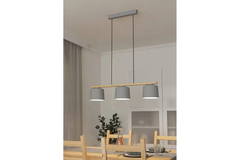 Takpendel Eglo Mariel - Brun/Ljusgrå - Products - Belysning - Lampor & belysning inomhus - Taklampa & takbelysning - Pendellampa & hänglampa