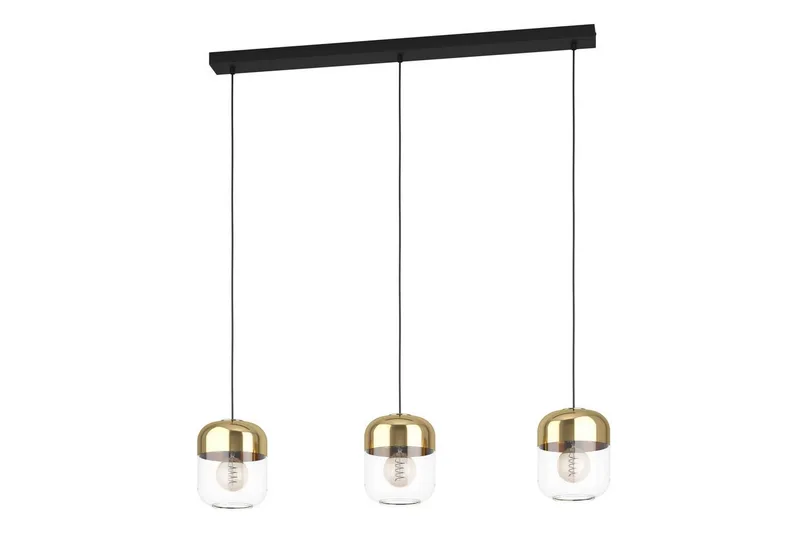 Takpendel Eglo Maryvilla med 3 Lampor - Svart/Brons/Guld/Gul - Products - Belysning - Lampor & belysning inomhus - Taklampa & takbelysning - Pendellampa & hänglampa
