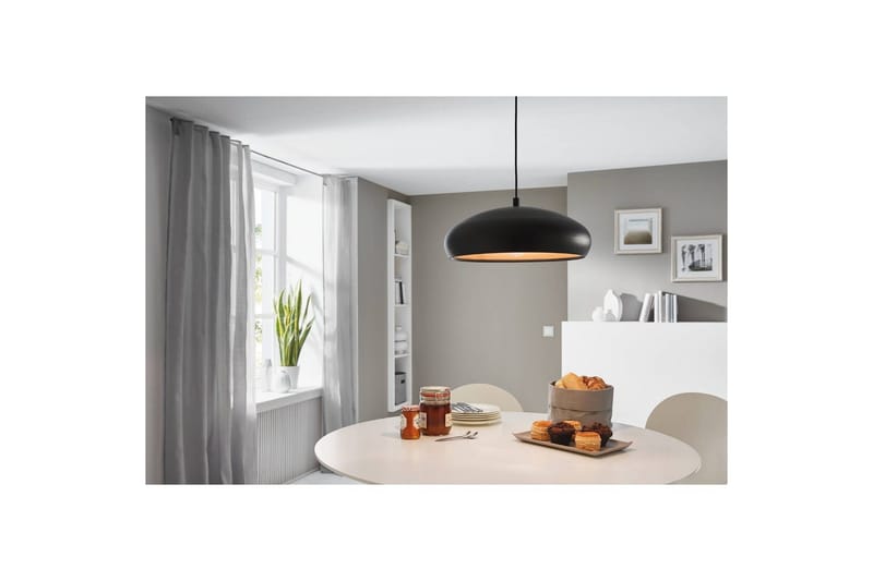 Takpendel Eglo Mogano 1 Svart, Koppar - Svart/Koppar - Products - Belysning - Lampor & belysning inomhus - Taklampa & takbelysning - Pendellampa & hänglampa