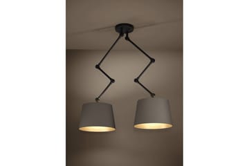 Takpendel Eglo Pistunio Cappuccino/Mässing/Svart med 2 Lampor - Products - Belysning - Lampor & belysning inomhus - Taklampa & takbelysning - Pendellampa & hänglampa