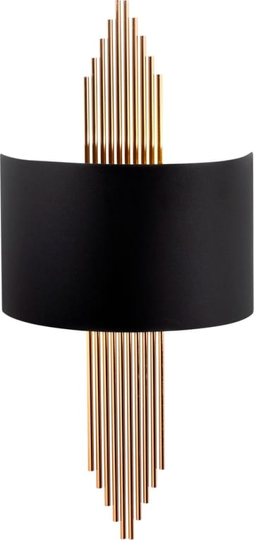 Vägglampa Curve - Svart/koppar - Products - Belysning - Lampor & belysning inomhus - Vägglampa - Väggplafond