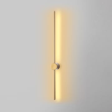 Vägglampa Glavo 91 cm - Guld - Products - Belysning - Lampor & belysning inomhus - Vägglampa - Väggplafond