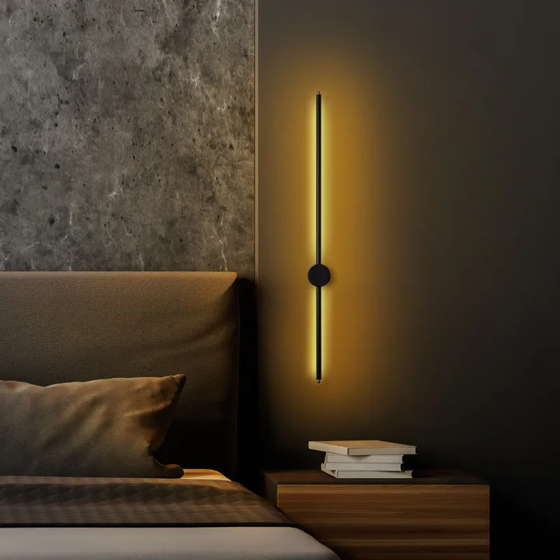 Vägglampa Glavo 91 cm - Svart - Products - Belysning - Lampor & belysning inomhus - Vägglampa - Väggplafond