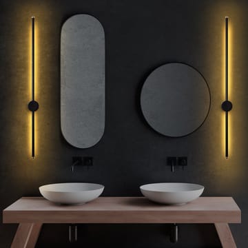 Vägglampa Glavo 91 cm - Svart - Products - Belysning - Lampor & belysning inomhus - Vägglampa - Väggplafond
