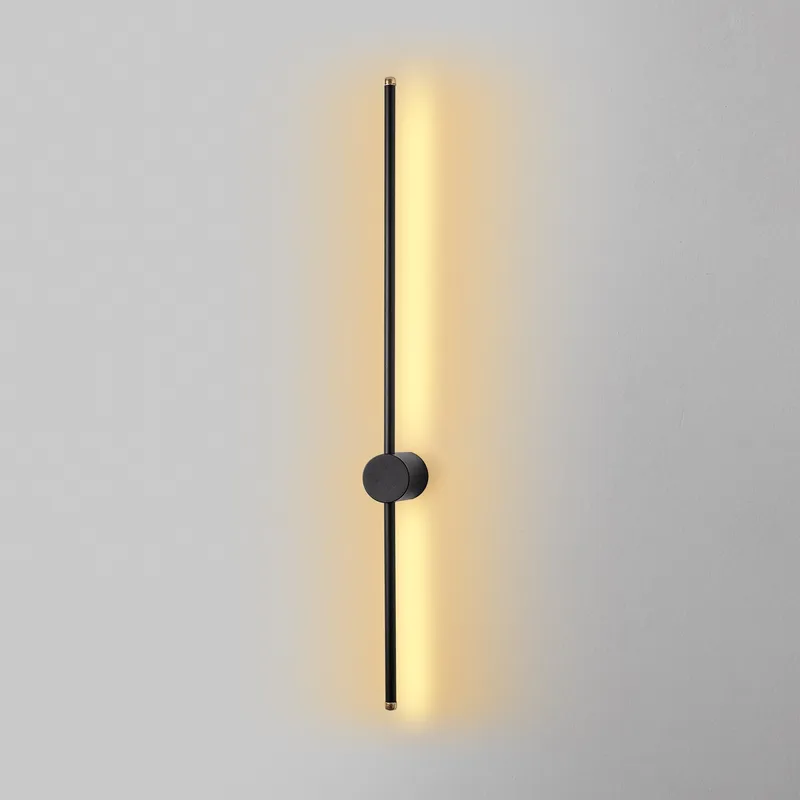 Vägglampa Glavo 91 cm - Svart - Products - Belysning - Lampor & belysning inomhus - Vägglampa - Väggplafond
