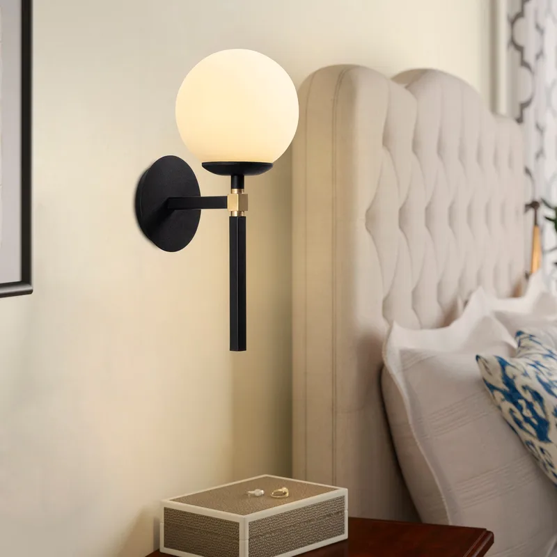 Vägglampa Gondol 3041 - Svart/vit - Products - Belysning - Lampor & belysning inomhus - Vägglampa - Väggplafond