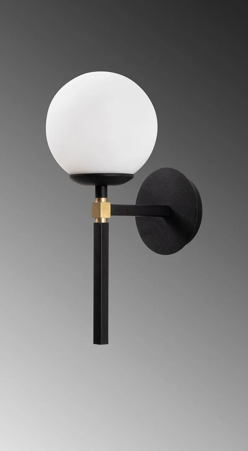 Vägglampa Gondol 3041 - Svart/vit - Products - Belysning - Lampor & belysning inomhus - Vägglampa - Väggplafond