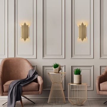 Vägglampa Reis 13340 - Guld - Products - Belysning - Lampor & belysning inomhus - Vägglampa - Väggplafond