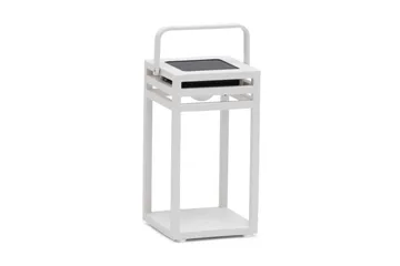 Hillerstorp Solaryd Solcellslykta Låg Vit - Hillerstorp - Products - Belysning - Utelampor & utomhusbelysning - Bordslampa utomhus