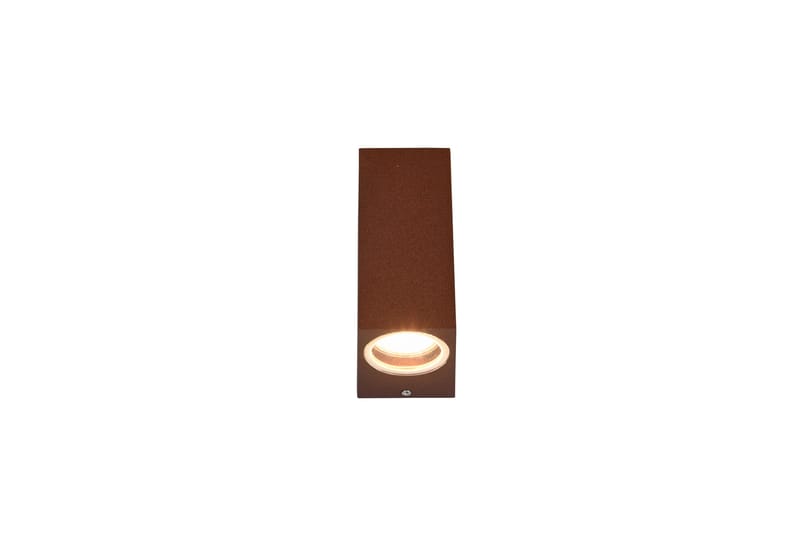 Roya Vägglampa 2xGU10 rost fyrkant - Rost - Products - Belysning - Utelampor & utomhusbelysning - Fasadbelysning & vägglyktor