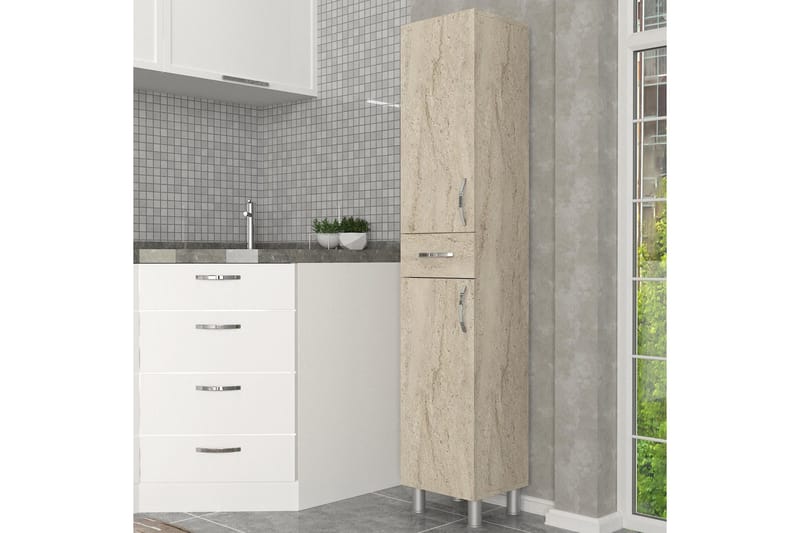 Högskåp till badrum Namo Högskåp Badrum Beige - Products - Förvaring - Badrumsförvaring - Badrumsskåp