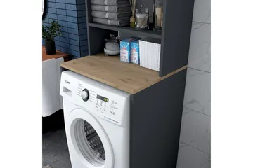 Ramdev Highboard - Valnöt/Antracit - Products - Förvaring - Badrumsförvaring - Tvättställsskåp & kommod