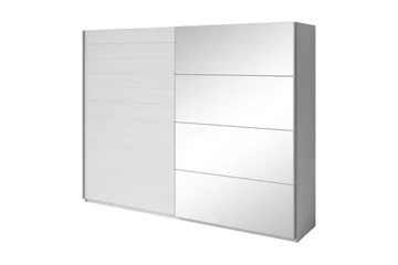 Bovera Garderob 61x270 cm - Askgrå - Products - Förvaring - Garderober & garderobssystem