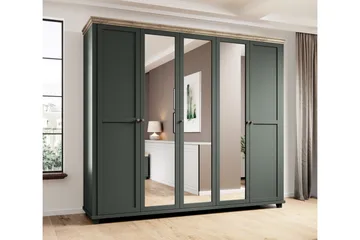 Doade Garderob 62x154 cm - Grön|Natur - Products - Förvaring - Garderober & garderobssystem