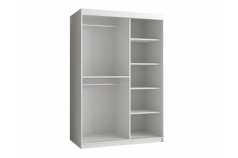 Dunvegan Garderob m. Spegel - Vit - Products - Förvaring - Garderober & garderobssystem