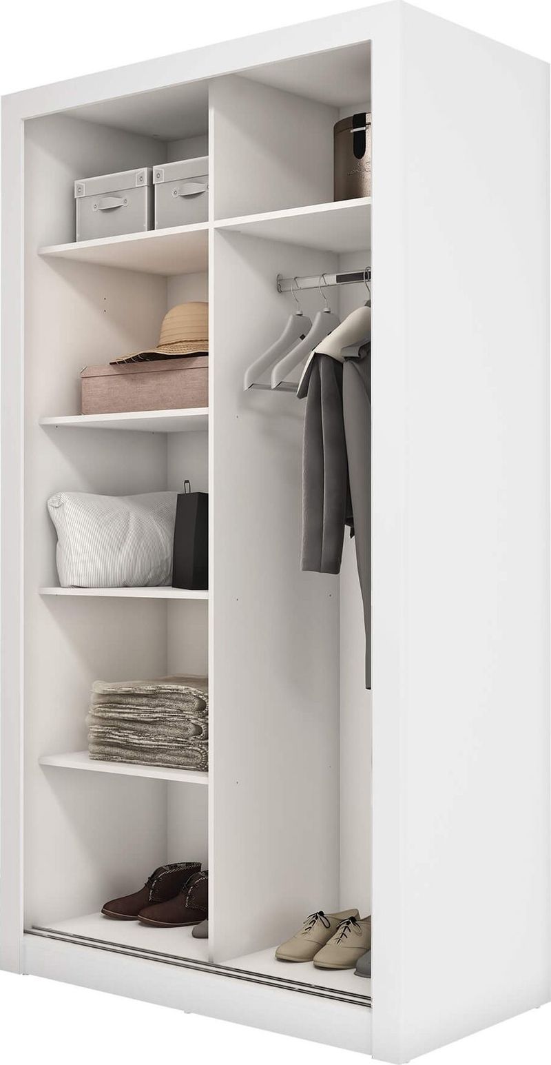 Einar garderob 18 - Vit - Vit - Products - Förvaring - Garderober & garderobssystem