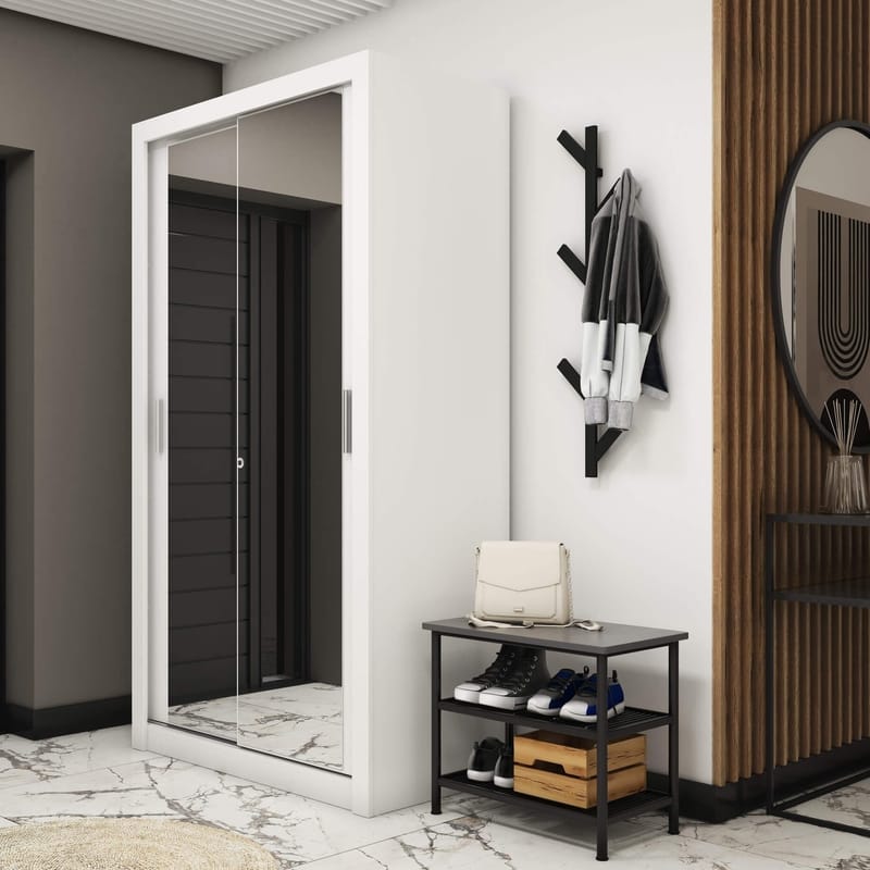 Einar garderob 18 - Vit - Vit - Products - Förvaring - Garderober & garderobssystem