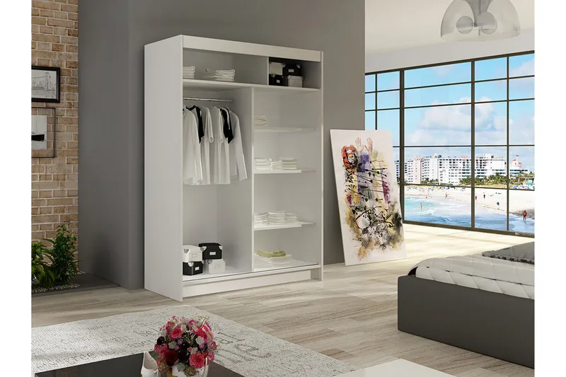 Estella Garderob LED-belysning - Beige - Products - Förvaring - Garderober & garderobssystem