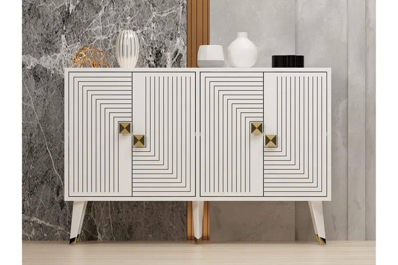 Ahart Konsollbord 120 cm, Vit