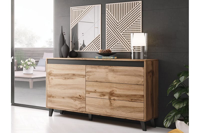 Amshyttan Byrå - Antracit - Products - Förvaring - Förvaringsmöbler - Byrå