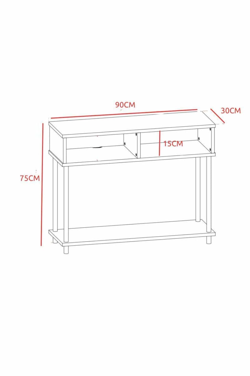 Belvo Sideboard 90x75x30 cm - Furu - Products - Förvaring - Förvaringsmöbler - Sideboard & skänk
