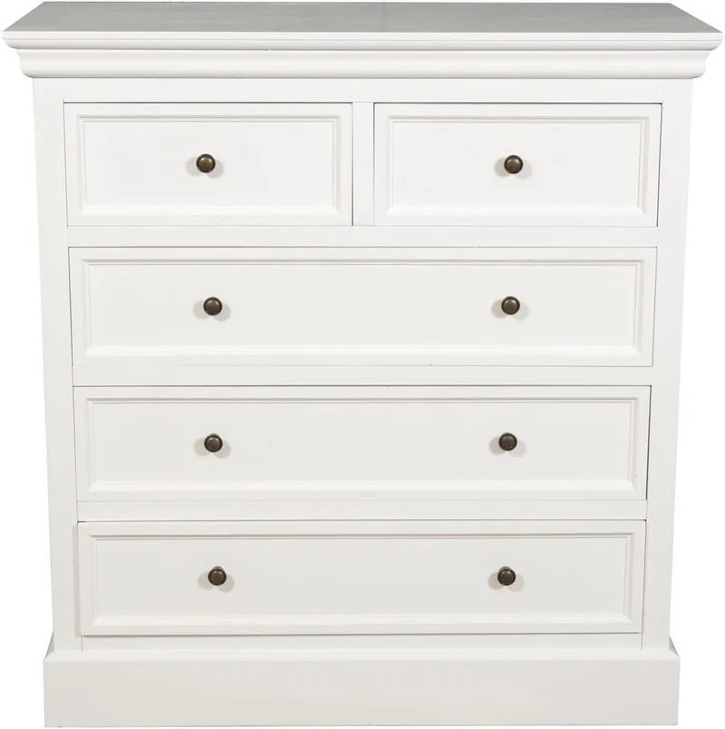 Bristol byrå vit, Antikvit