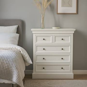 Bristol byrå vit - Antikvit - Products - Förvaring - Förvaringsmöbler - Byrå - Hallbyrå