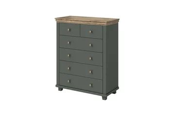 Doade Byrå 171 cm - Grön|Natur - Products - Förvaring - Förvaringsmöbler - Byrå - Hallbyrå