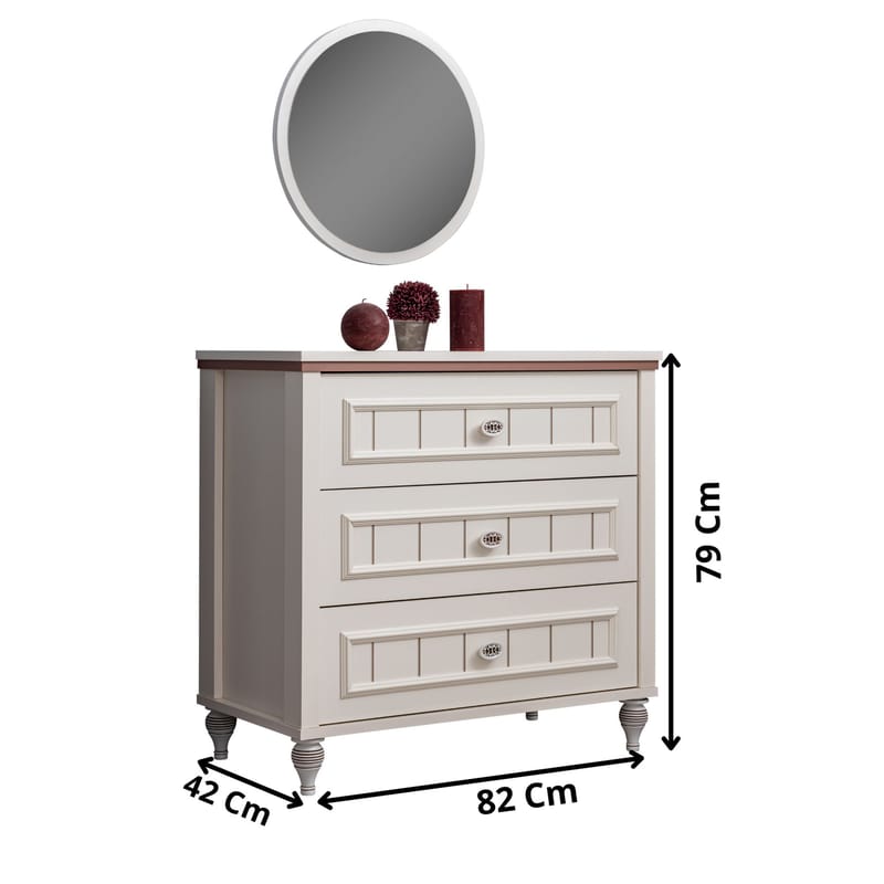 Telvo Byrå 82 cm - Products - Förvaring - Förvaringsmöbler - Byrå - Hallbyrå