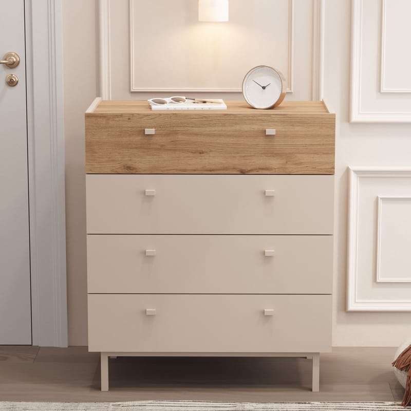 Kamulu Byrå 80x93,1x41,8 cm - sandek - Products - Förvaring - Förvaringsmöbler - Byrå - Hallbyrå