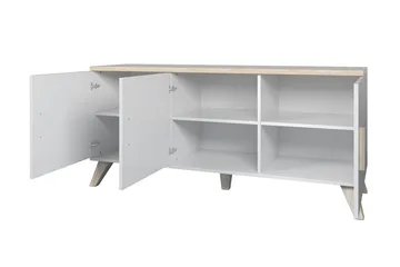 Kardos Byrå 45x150 cm - Natur/Svart - Products - Förvaring - Förvaringsmöbler - Byrå - Hallbyrå