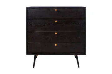 Luxembourg Byrå Svart/Koppar - Products - Förvaring - Förvaringsmöbler - Byrå - Hallbyrå