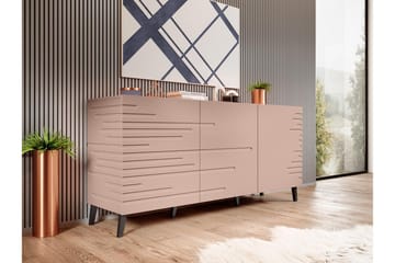 Novaj Byrå 40x155 cm - Rosa/Svart - Products - Förvaring - Förvaringsmöbler - Byrå - Hallbyrå