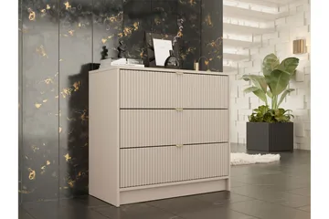 Novaj Highboard - Beige - Products - Förvaring - Förvaringsmöbler - Byrå - Hallbyrå