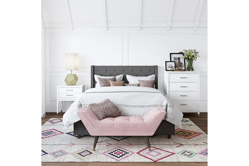 Westerleigh Byrå 76x50 cm Vit - CosmoLiving - Products - Förvaring - Förvaringsmöbler - Byrå - Hallbyrå