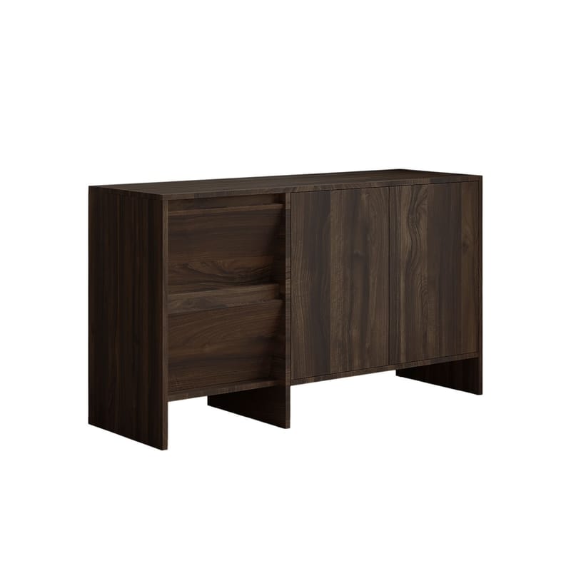 Crala Konsol 130x81,8x44 cm - Valnöt - Products - Förvaring - Förvaringsmöbler - Sideboard & skänk