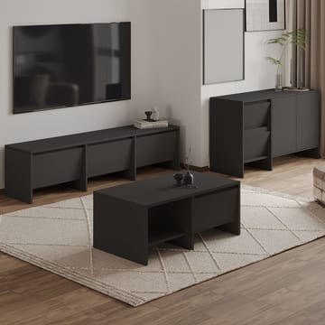 Crala Vardagsrumsmöbelset 160x40x35 cm - Antracit - Products - Förvaring - Förvaringsmöbler - Möbelset för vardagsrum