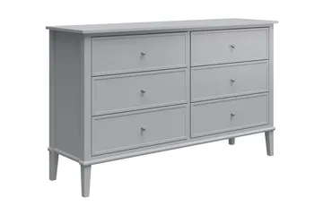 Evgeni Byrå 6 lådor - Grå - Products - Förvaring - Förvaringsmöbler - Byrå