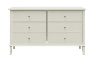 Evgeni Byrå 6 lådor - Vit - Products - Förvaring - Förvaringsmöbler - Byrå