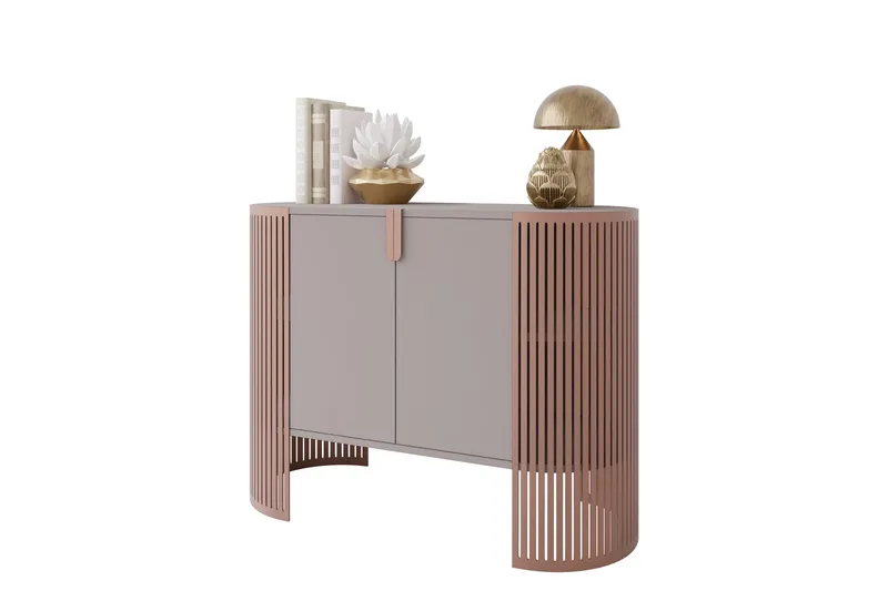 Friend Skänk 120x40 cm - Rosa/Grå - Products - Förvaring - Förvaringsmöbler - Sideboard & skänk