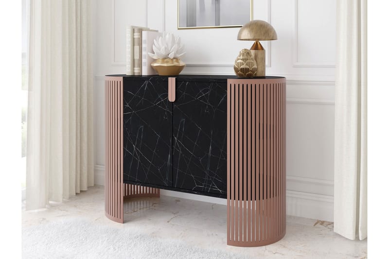 Friend Skänk 120x40 cm - Rosa/Svart - Products - Förvaring - Förvaringsmöbler - Sideboard & skänk