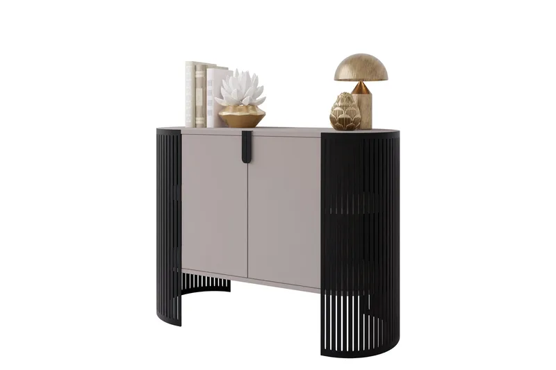 Friend Skänk 120x40 cm - Svart/Beige - Products - Förvaring - Förvaringsmöbler - Sideboard & skänk