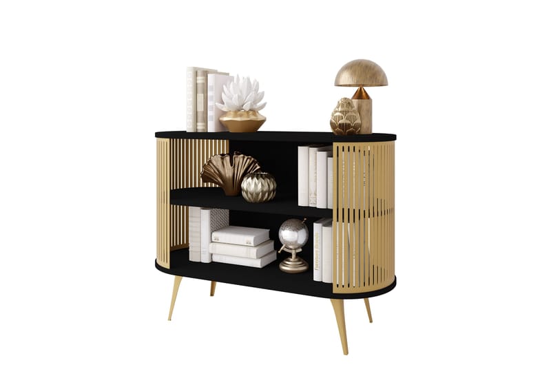 Galia Skänk 120x40 cm - Guld/Svart - Products - Förvaring - Förvaringsmöbler - Sideboard & skänk