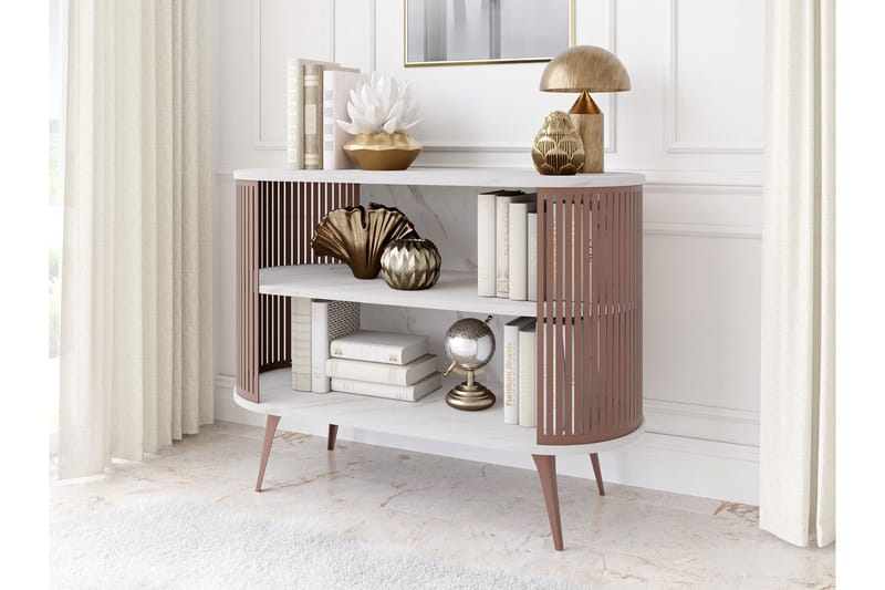 Galia Skänk 120x40 cm - Rosa/Vit - Products - Förvaring - Förvaringsmöbler - Sideboard & skänk
