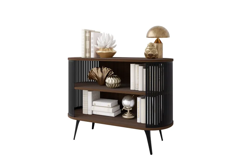 Galia Skänk 120x40 cm - Svart/Brun - Products - Förvaring - Förvaringsmöbler - Sideboard & skänk