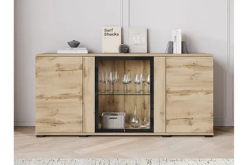 Gamal Skänk 150x40 cm - Vit/Rosa - Products - Förvaring - Förvaringsmöbler - Sideboard & skänk