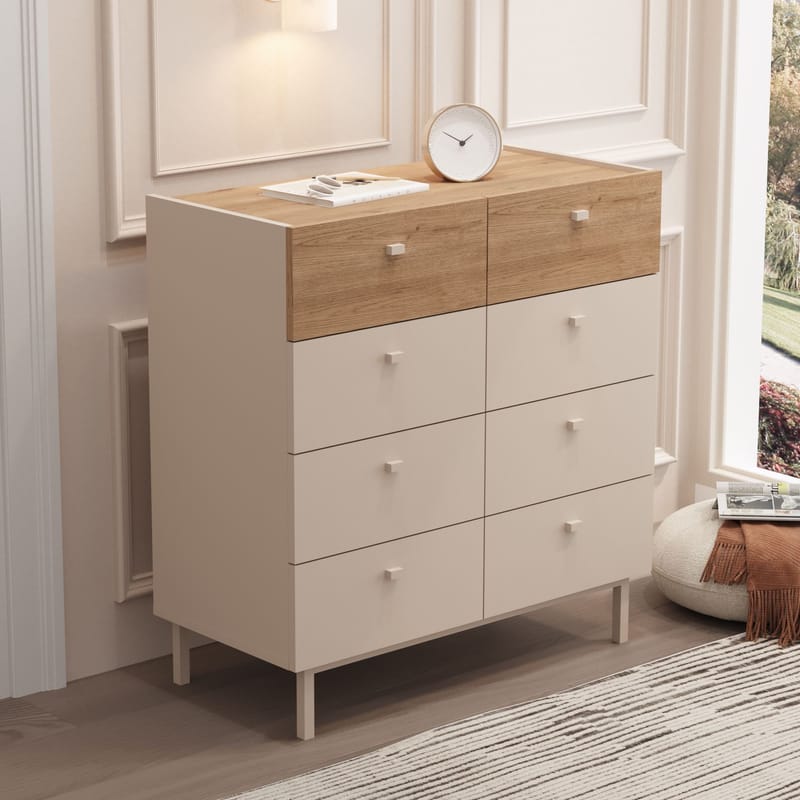 Kamulu Byrå 89,4x93,1x41,8 cm - sandek - Products - Förvaring - Förvaringsmöbler - Byrå
