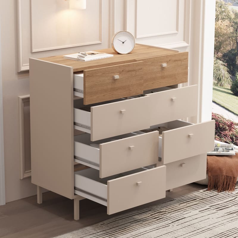 Kamulu Byrå 89,4x93,1x41,8 cm - sandek - Products - Förvaring - Förvaringsmöbler - Byrå