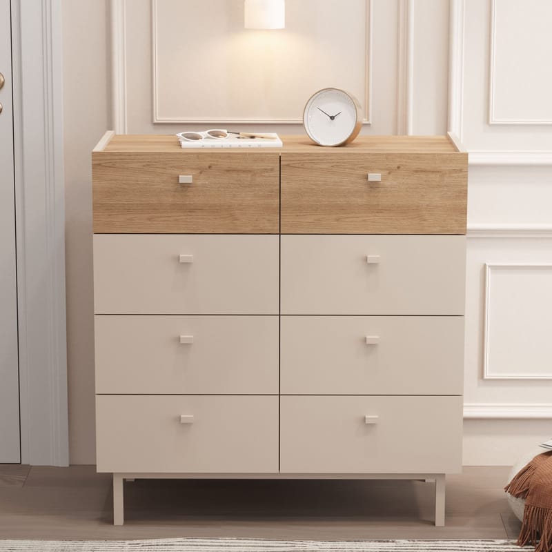 Kamulu Byrå 89,4x93,1x41,8 cm - sandek - Products - Förvaring - Förvaringsmöbler - Byrå