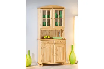 Leksand Skänkvitrin 88 cm - Furu - Products - Förvaring - Förvaringsmöbler - Byrå